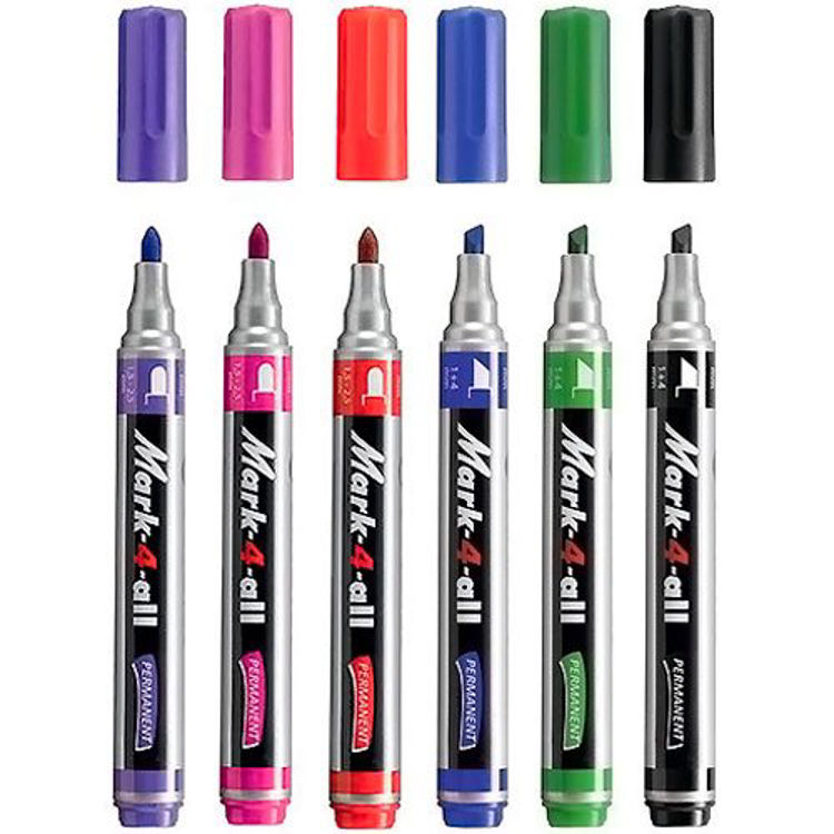 Picture of 7834 STABILO MARK-4-ALL PERMANENT MARKER 1+4 MM